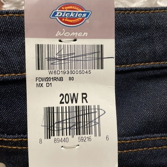 DICKIES NWT Jeans Size 20W - Picture 9 of 10